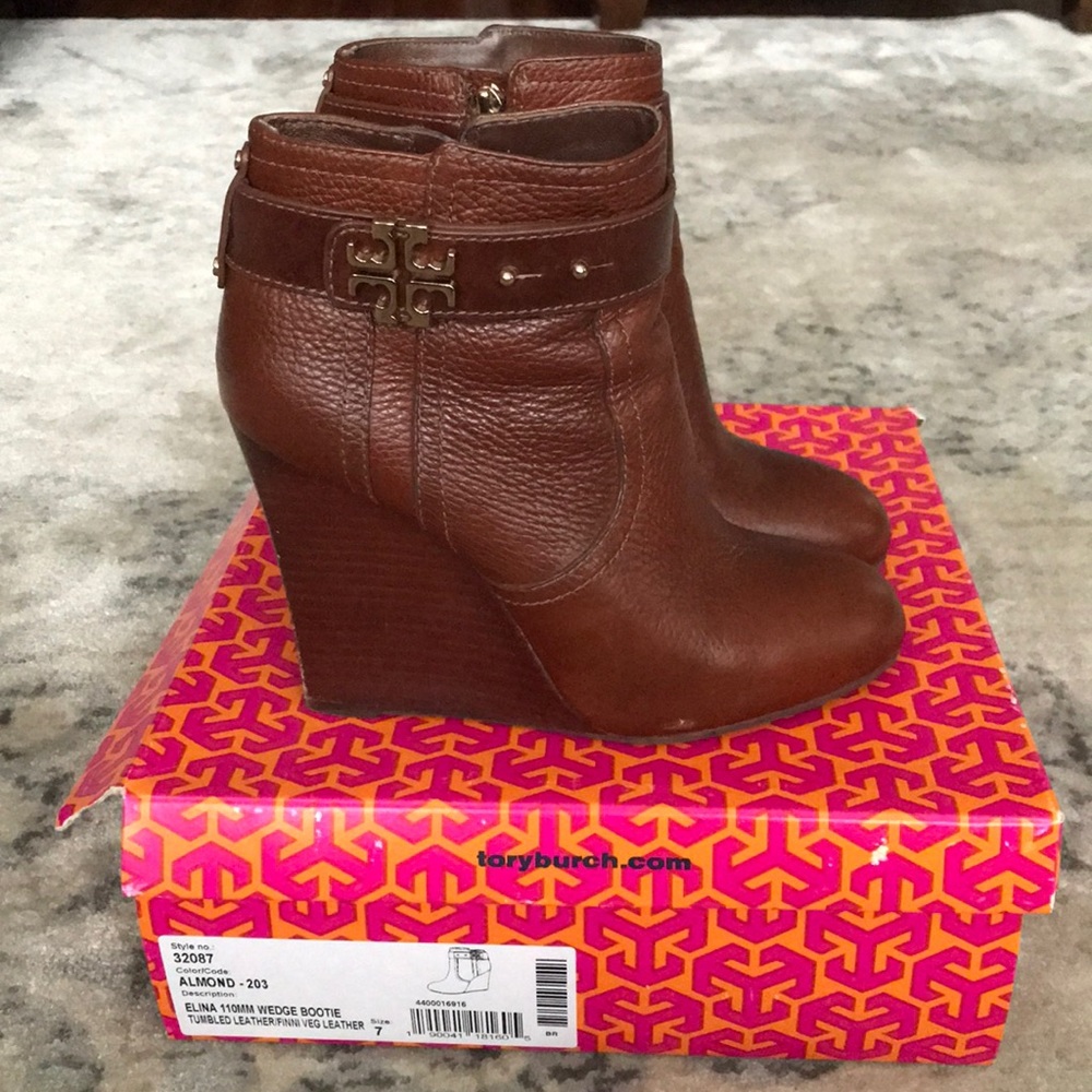 Tory Burch Elina Wedge Bootie